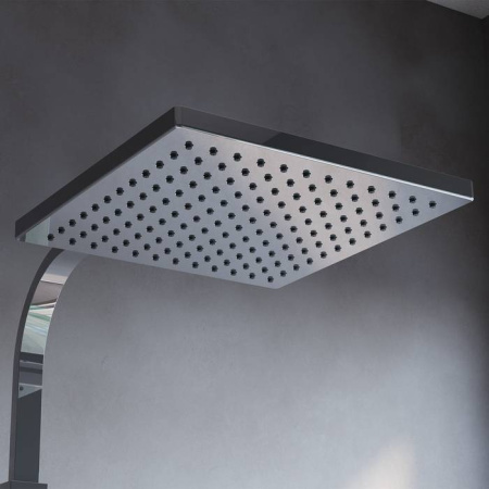 Душевой гарнитур с верхней лейкой хром IDDIS Bild (BIL1FSBi76)